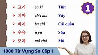 Sách Tiếng Hàn Sơ Cấp 1 Bài 8