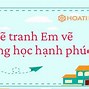 Trường Học Hạnh Phúc 2024 Mẫu