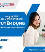 Tuyển Dụng Xnk Hà Nam